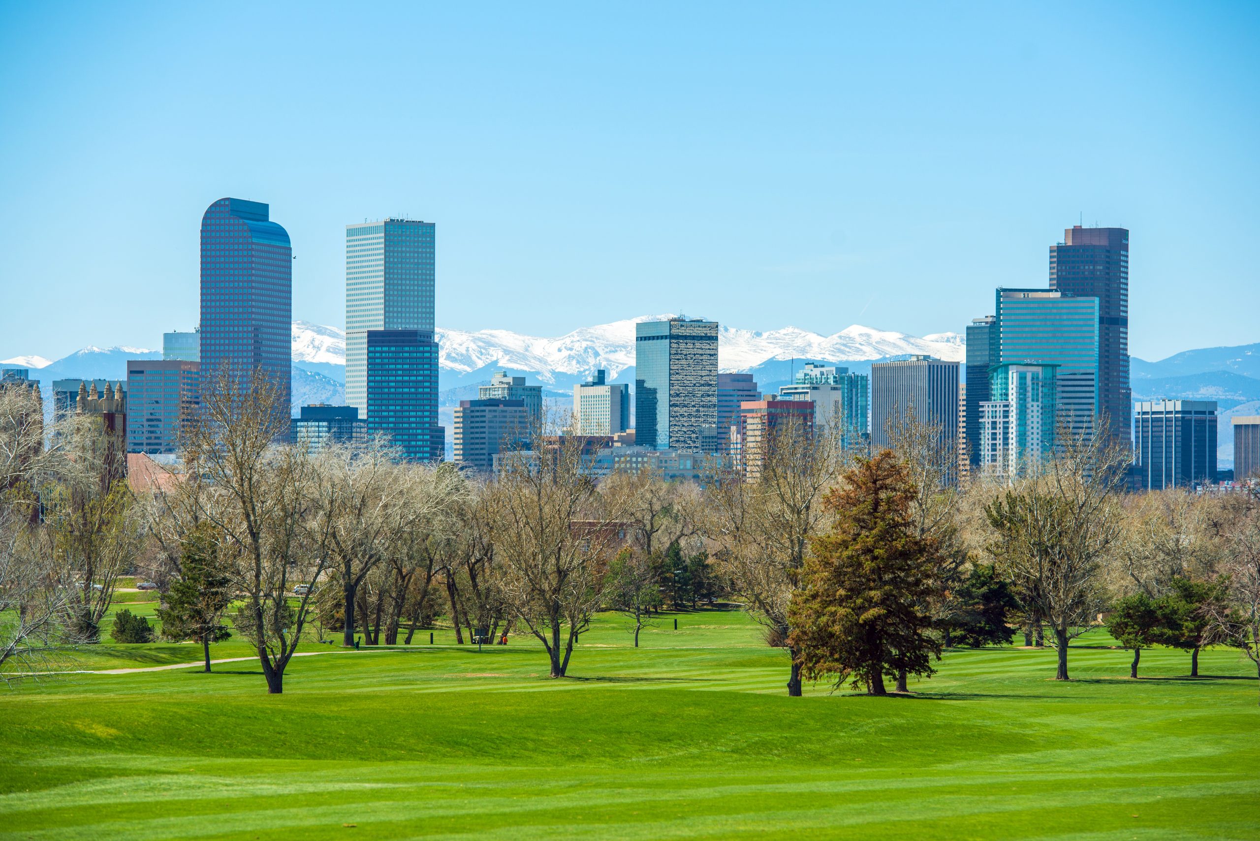 A sunny day in Denver.
