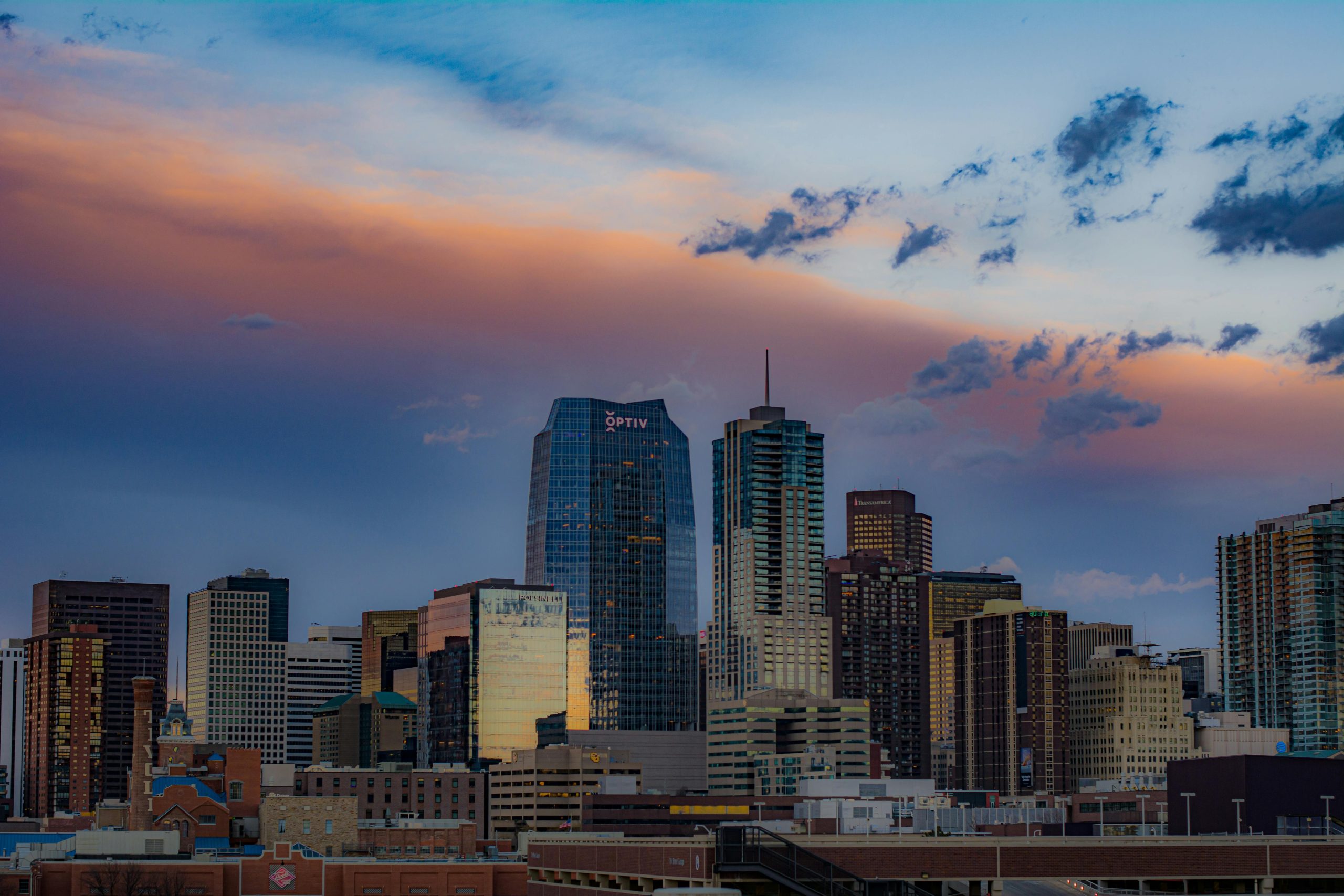 An aerial view of Denver, Colorado. pexels-noelace-16108565